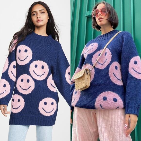 Marc Jacobs The Redux Sweater Navy - Picture 1 of 13